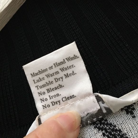 Exclusively Misook Knit Zig Zag Print Quality Knit Cardigan Sweater Sm/M… - Picture 7 of 7